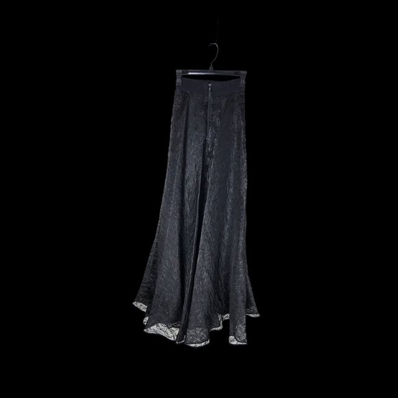 Milly Raffia Organza Maxi Circle Skirt New - Picture 6 of 11